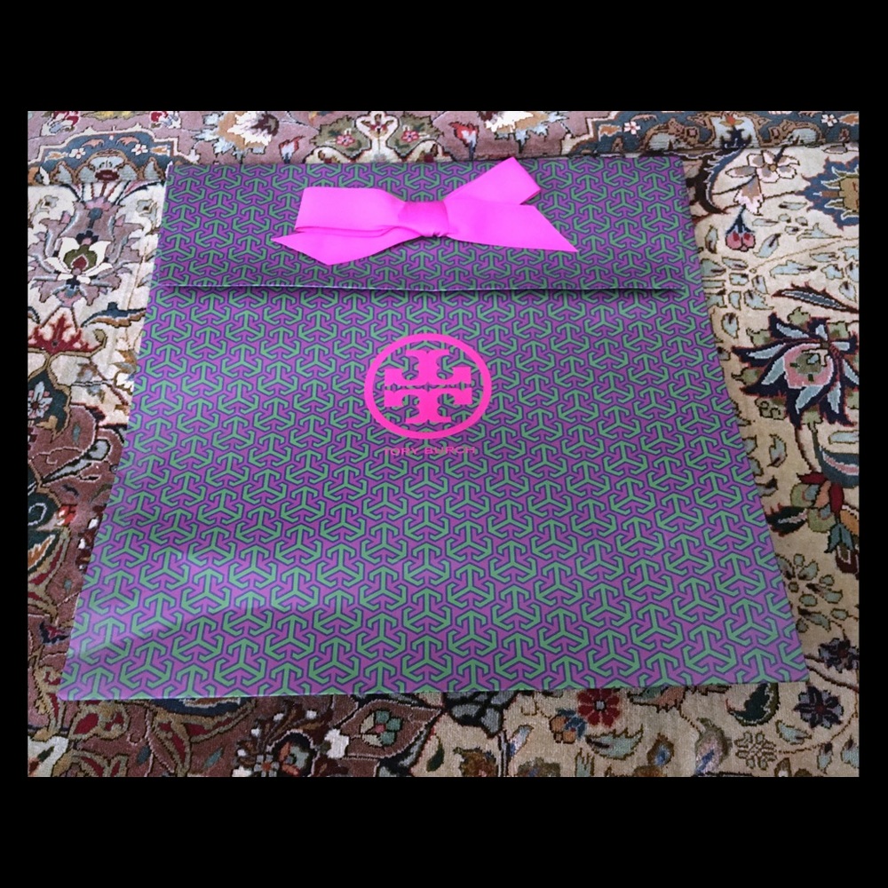 💜Original Tory Burch Giftbag and Shopping Bag💜